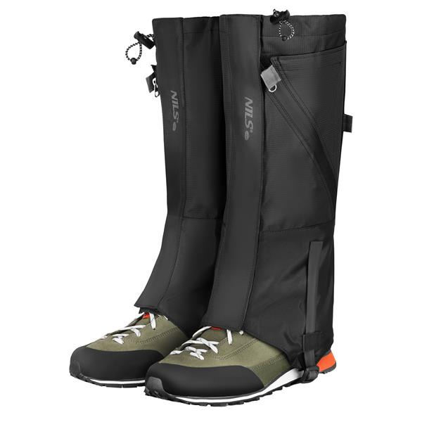 Čierne návleky - gaitery Nils Camp  Čierne návleky - gaitery Nils Camp