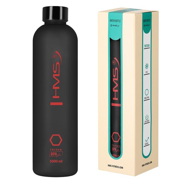 Čierna tritánová fľaša 1000ml 