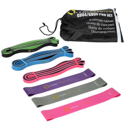 Fitness gumy set HMS PREMIUM GU04 GU06 PRO Fitness gumy set HMS PREMIUM GU04 GU06 PRO