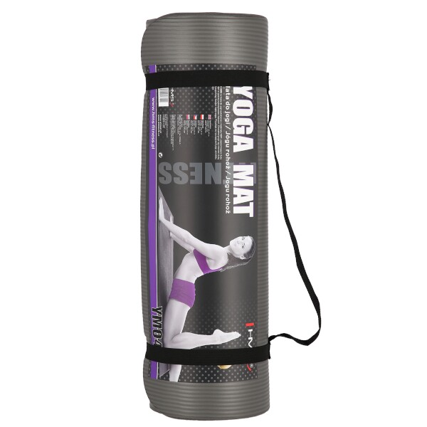 Podložka na jógu HMS YM04, sivá