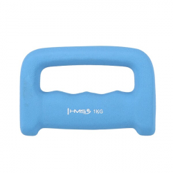 CK10 Jednoručná neoprenová činka s držadlom HMS, 1,0kg CK10 Jednoručná neoprenová činka s držadlom HMS, 1,0kg