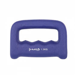 CK15 Jednoručná neoprenová činka s držadlom HMS, 1,5kg CK15 Jednoručná neoprenová činka s držadlom HMS, 1,5kg