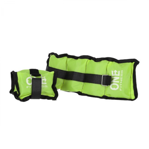 Závažie na zápästie a členky ONE FITNESS WW01, 2x0,7kg, žlté Závažie na zápästie a členky ONE FITNESS WW01, 2x0,7kg, žlté