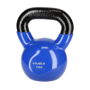 Kettlebell pokrytý vinylom HMS KN, 10 kg, modrý 