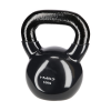 Kettlebell pokrytý vinylom HMS KN, 10 kg, čierny 