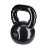 Kettlebell pokrytý vinylom HMS KN, 10 kg, čierny 