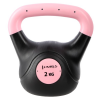 Plastový kettlebell HMS KPC 2 kg růžový 