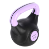 Plastový kettlebell HMS KPC 12 kg sv. fialový 