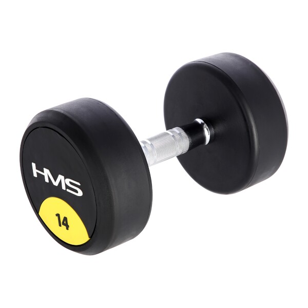 Pogumovaná činka jednoručka HMS HG Pro, 14 kg Pogumovaná činka jednoručka HMS HG Pro, 14 kg