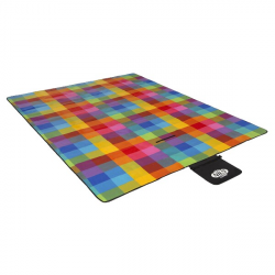 Pikniková deka NILS CAMP NC2221, farebná Pikniková deka NILS CAMP NC2221, farebná