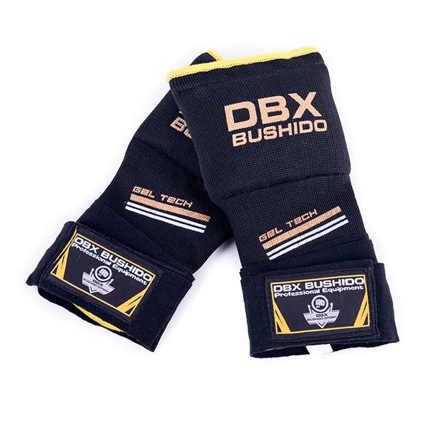 Gelové rukavice boxerské DBX BUSHIDO, žlté, veľ. L/XL Gelové rukavice boxerské DBX BUSHIDO, žlté, veľ. L/XL