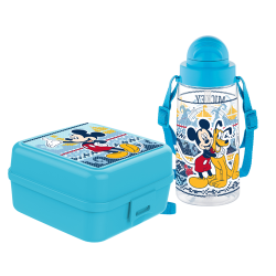 Disney Desiatový box s fľašou  Disney Desiatový box s fľašou
