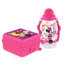 Disney Desiatový box s fľašou  Disney Desiatový box s fľašou