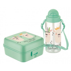 Disney Desiatový box s fľašou  Disney Desiatový box s fľašou