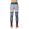 Štýlové fitness legíny – LEGI Striped Style, veľ. M M 