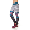 Štýlové fitness legíny – LEGI Striped Style L 