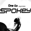 Spokey ONEGO Stacionárny bicykel, biely 