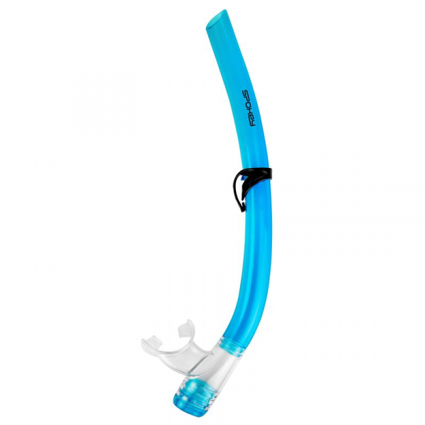 Spokey CRUCIAN Šnorchel na potápanie, tyrkysový 