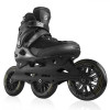 Spokey SHIFFTY PRO Kožené kolečkové brusle, černé, ABEC11 Carbon, vel. 38-45 