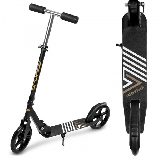 Spokey AYAS Kolobežka, kolieska 200 mm, čierna Spokey AYAS Kolobežka, kolieska 200 mm, čierna