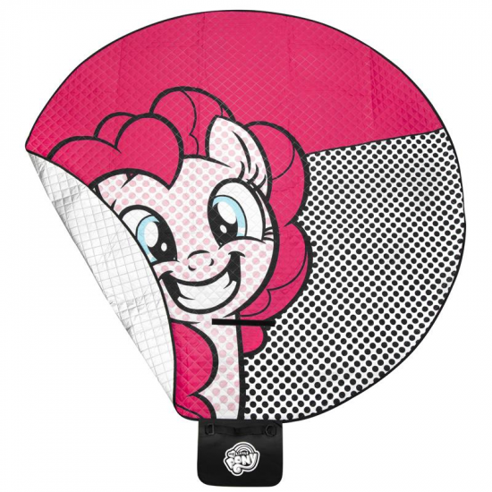 Spokey HASBRO PICNIC PIUMA Pikniková deka kulatá, růžová, průměr 150 cm, zn. MY LITTLE PONY 