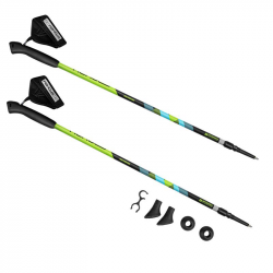 Nordic Walking palice - Antishock system, zeleno-čierne Nordic Walking palice - Antishock system, zeleno-čierne