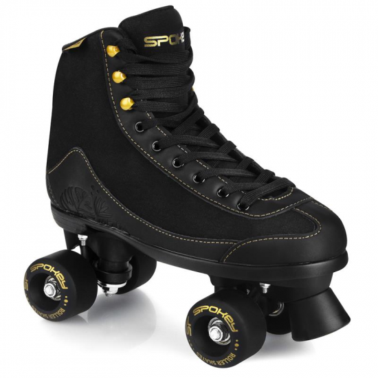 Spokey RAVINA Trekové brusle černé, ABEC 7, vel. 37