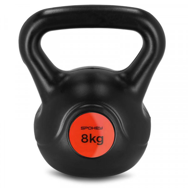 Spokey SCALES BASIC Kettlebell plastová činka 8 kg  Spokey SCALES BASIC Kettlebell plastová činka 8 kg