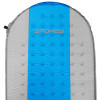 Spokey AIR MAT Samonafukovacia karimatka, 185x55x3 cm, R-Value 3, šedo-modrá 