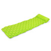 Spokey AIR BED PILLOW Nafukovací matrac s poštárom, 190x60x6 cm, R-Value 2.5, zelená 