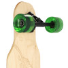 Spokey LONGBAY PRO Longboard 104x24cm, ABEC7, zeleno-čierny 