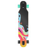 Spokey LONGBAY PRO Longboard 104x24cm, ABEC7, farebný 