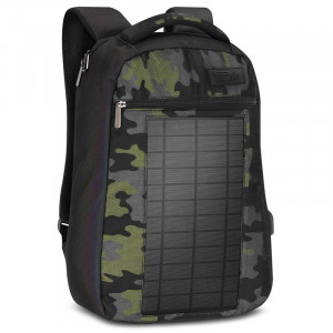 Spokey CITY SOLAR Městský batoh se solárním panelem, 30 l 