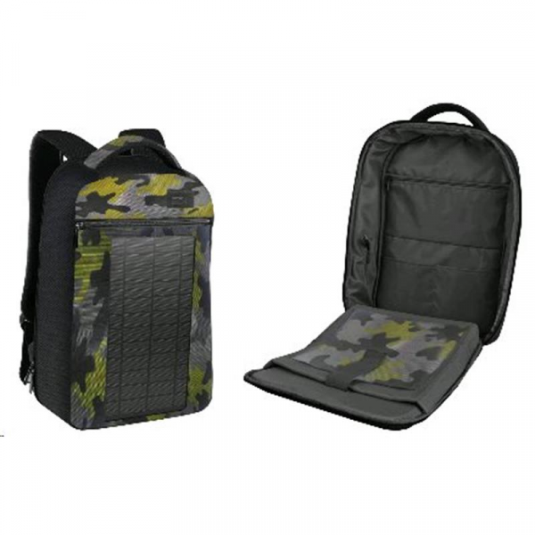 Spokey CITY SOLAR Mestský batoh so solárnym panelom, 30 l