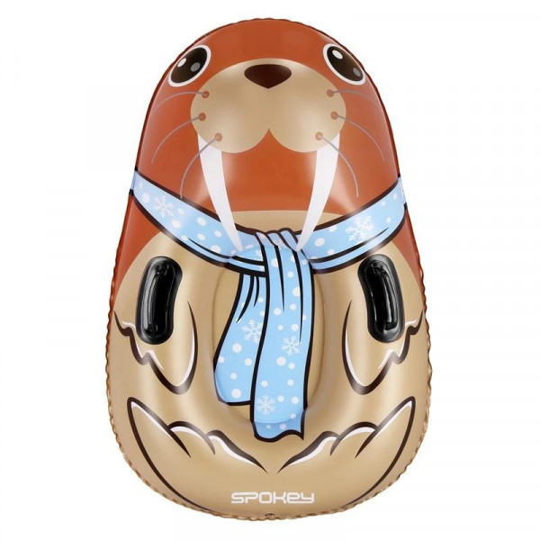 Spokey WALRUS Nafukovací klzák na sneh v tvare mroža Spokey WALRUS Nafukovací klzák na sneh v tvare mroža