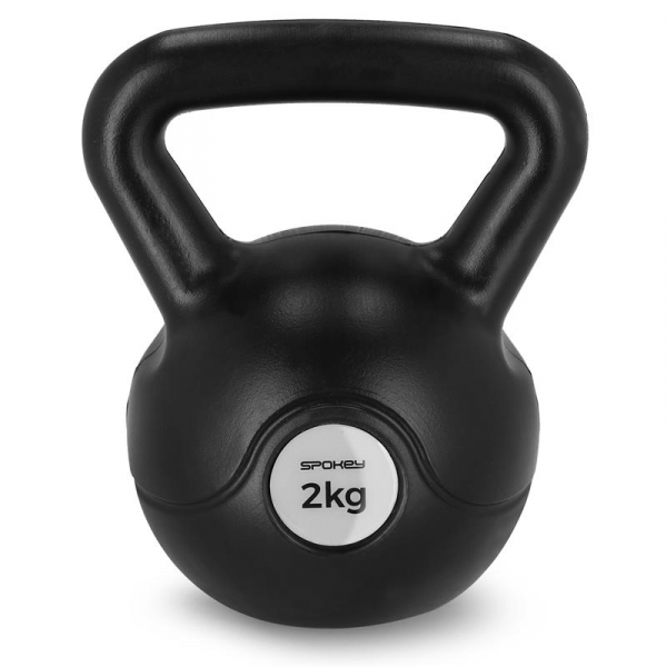 Spokey KETLA Kettlebell plastová činka 2 kg  Spokey KETLA Kettlebell plastová činka 2 kg