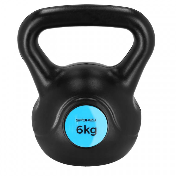 Spokey KETLA Kettlebell plastová činka 6 kg  Spokey KETLA Kettlebell plastová činka 6 kg