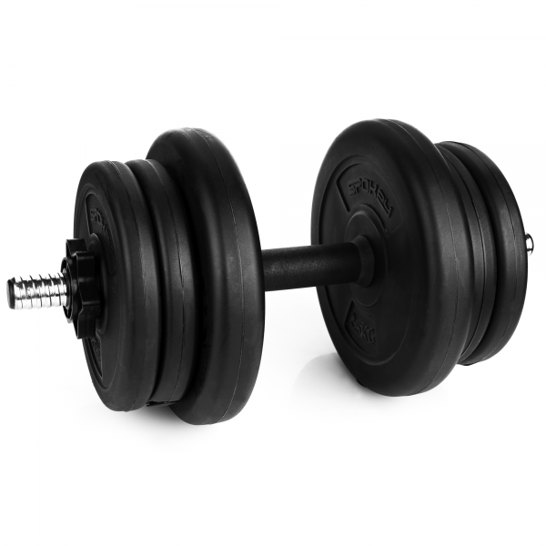 Spokey GROUT SET Nakladacia činka jednoručka 10 kg  Spokey GROUT SET Nakladacia činka jednoručka 10 kg