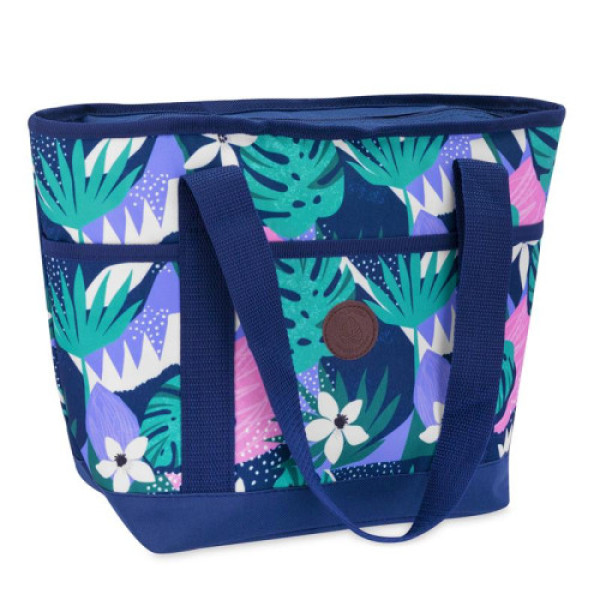 Spokey ACAPULCO Termo taška malá, listy, 39 x 15 x 27 cm  Spokey ACAPULCO Termo taška malá, listy, 39 x 15 x 27 cm