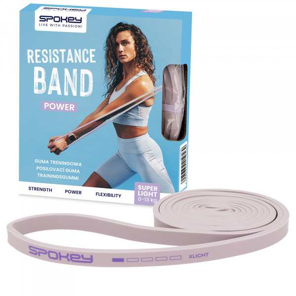 Spokey POWER X-LIGHT Odporová guma, odpor 0-13 kg Spokey POWER X-LIGHT Odporová guma, odpor 0-13 kg