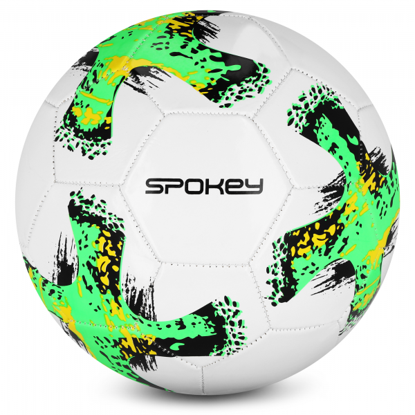 Spokey GOAL Futbalová lopta veľkosť 5, bielozelena  Spokey GOAL Futbalová lopta veľkosť 5, bielozelena