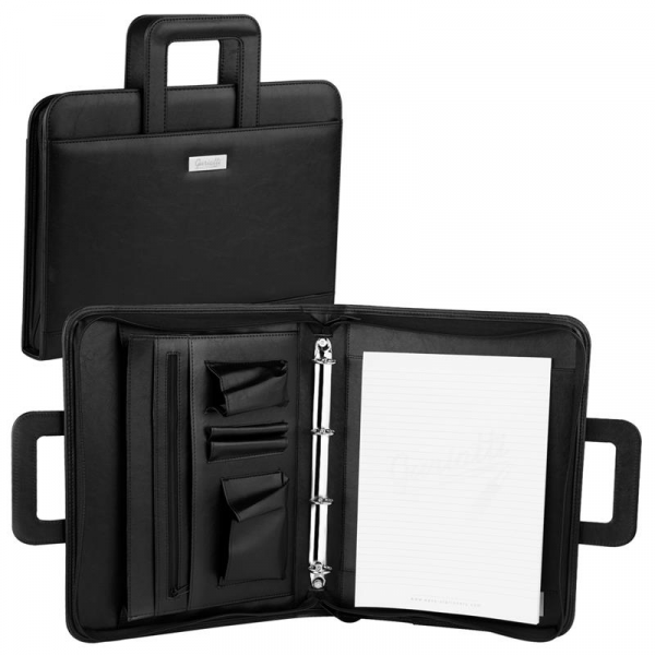 Spokey Obchodní složka/diplomatka Guriatti SAFE se zipem  A4-B-06  černá Spokey Obchodní složka/diplomatka Guriatti SAFE se zipem  A4-B-06  černá