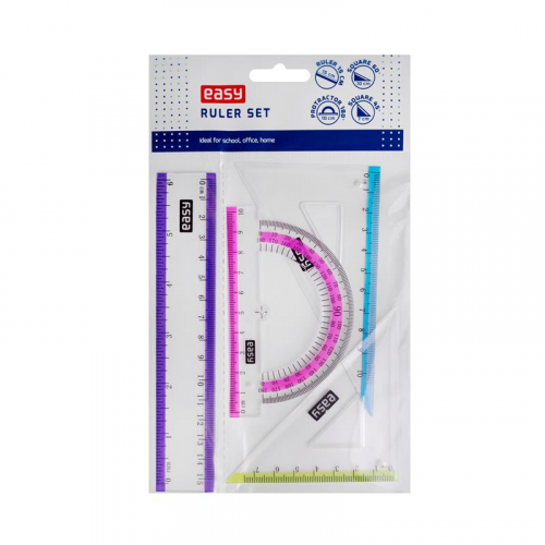 Spokey Souprava pravítek 4 ks, 15 cm (starý kód S48520) Spokey Souprava pravítek 4 ks, 15 cm (starý kód S48520)