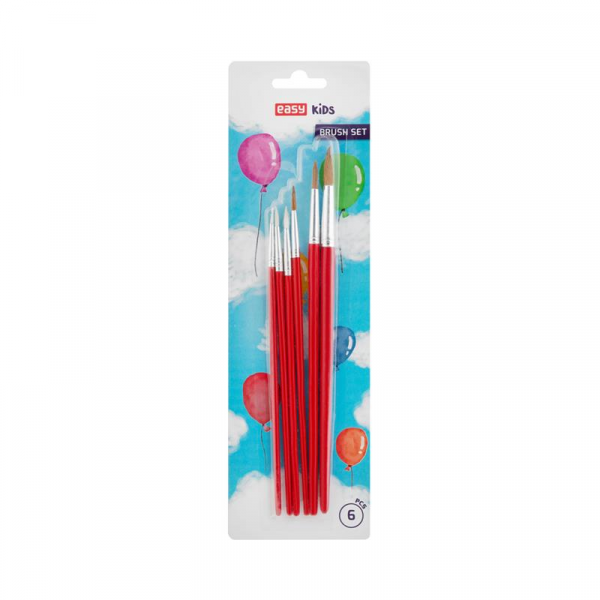 Spokey Sada štětců 6 ks kulaté Spokey Sada štětců 6 ks kulaté