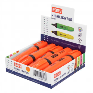 Spokey EASY FLASH Klasický zvýrazňovač, oranžový, 10 ks v balení (jen celé balení) 