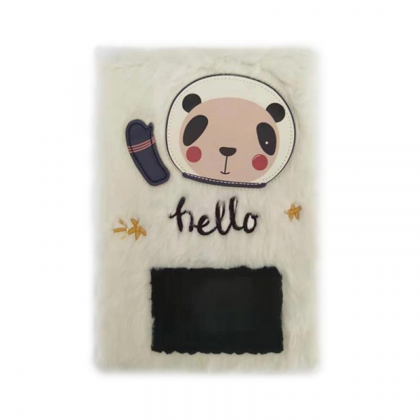 Spokey EASY PLUSHY 2 Plyšový notes A5, 80 listů