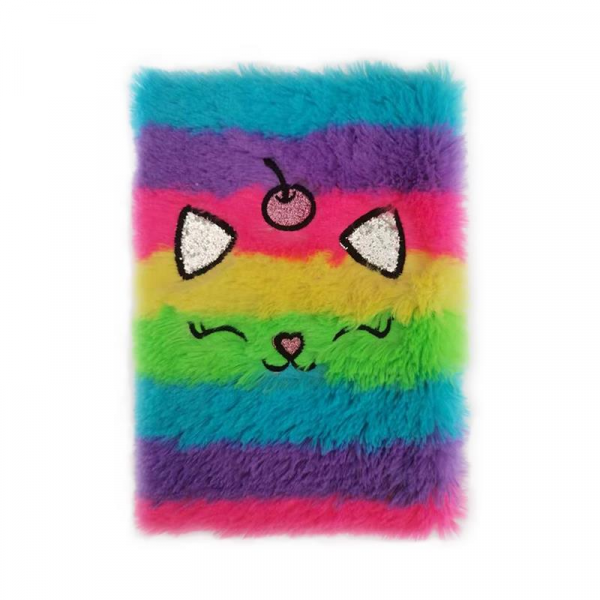 Spokey EASY PLUSHY 6 Plyšový notes A5, 80 listů Spokey EASY PLUSHY 6 Plyšový notes A5, 80 listů