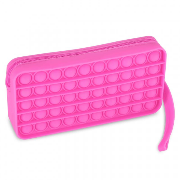 Spokey Školský peračník Pop It, ružové