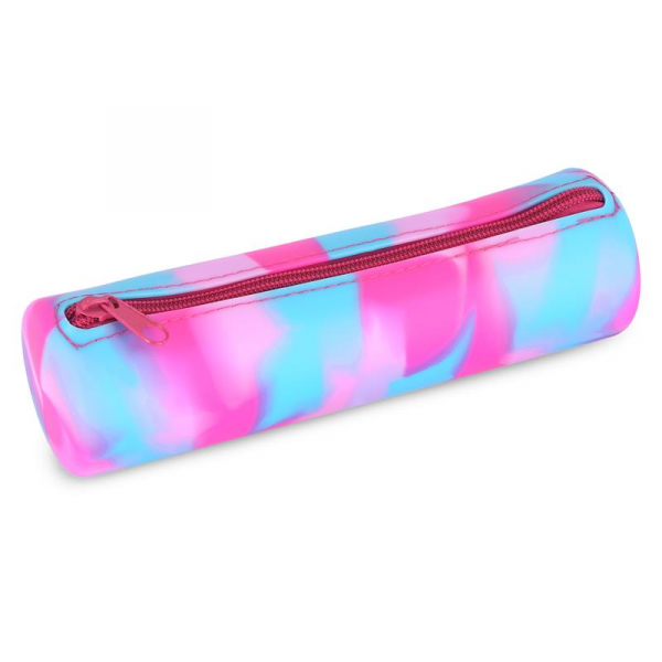 Spokey Silikonové kulaté školní pouzdro, barevné Spokey Silikonové kulaté školní pouzdro, barevné