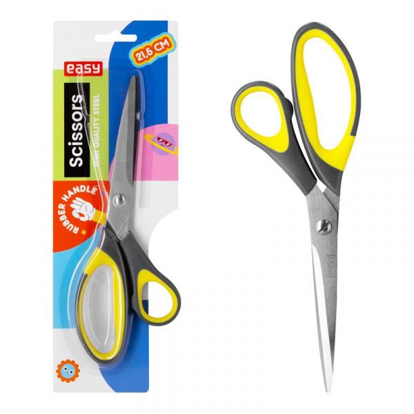 Spokey EASY Kancelářské nůžky 21,5 cm, pogumované rukojeti Spokey EASY Kancelářské nůžky 21,5 cm, pogumované rukojeti